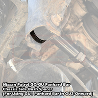 Nissan Patrol GQ-GU Panhard Bar Chassis Side Bush Spacer (For Using GU1 Panhard Bar in GU2-Onward)