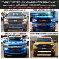 Ford Ranger Next Gen Ambush Hoopless Bullbar