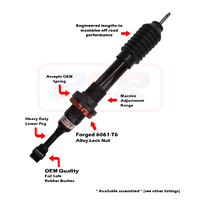 Mazda BT-50 / Ford Ranger PX PSR TTG Front 2-5" Adjustable Shock Absorber