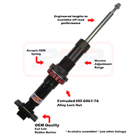 Ford Ranger Next Gen / Volkswagen Amarok NF 2023-On PSR TTG Front 2-4" Adjustable Shock Absorber