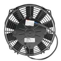 SPAL 08" Fan Straight Blade Push 12V (407CFM) (52mm Deep)