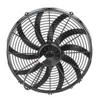 SPAL 16" Fan Skew Blade Pull 12V (2024CFM) (88mm Deep)