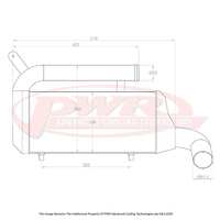 MAZDA MX5 4cyl Turbo Engine (1999 - 2005) 68mm Intercooler
