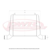 MAZDA R100 12AT, 13BT Rotary Engine (1967 - 1971) 2.5" Outlets 55mm Intercooler