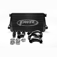 VW Amarok 2.0L 2012-onwards 42mm Intercooler & Pipe Kit **POWDERCOATED BLACK**