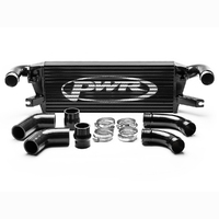 MITSUBISHI Triton MQ MR 2.4L 2015-onwards 55mm Intercooler & Pipe Kit **POWDERCOATED BLACK**