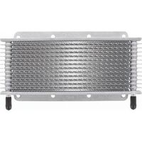 PWR Trans Oil Cooler - 280 X 255 X 19mm (3/8 Barb) To Suit 11" Spal