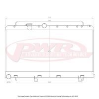 SUBARU Impreza WRX 2.0L Engine (2003 - 2007) 42mm Radiator
