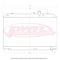 MAZDA RX8 Series 1 13B Renesis Rotary Engine (2002 - 2008) 55mm Radiator
