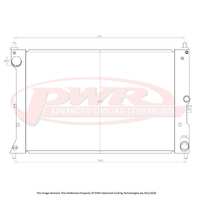 FORD Falcon FG 6cyl Turbo Engine (2008 - 2014) 42mm Radiator

