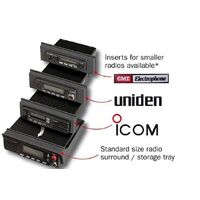 Roof Console Insert 4 - GME/Uniden (102 X 24)