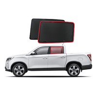 Ssangyong Musso Car Rear Window Shades (Q200; 2018-Present)*