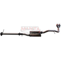 NEXT GEN T6.2 RANGER V6 3IN DPF BACK WITH MUFFLER, TWIN TIP SIDE EXIT