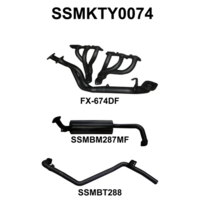 LANDCRUISER FZJ80 4.5L EXTRACTORS & 2.5IN FULL SYSTEM