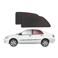 Toyota Corolla Sedan 10th Generation Car Rear Window Shades (E140/E150; 2006-2013)