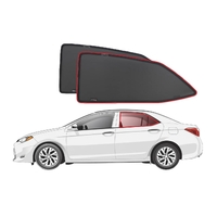 Toyota Corolla Sedan 11th Generation Car Rear Window Shades (E170; 2013-2019)