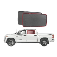 Toyota Tundra CrewMax 2nd Generation Car Rear Window Shades (XK50; 2007-2021)