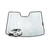 Toyota Yaris/Vitz Hatchback 3rd Generation Front Windscreen Sun Shade (XP130; 2010-2019)