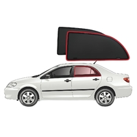 Toyota Corolla Sedan 9th Generation Car Rear Window Shades (E120/E130; 2000-2007)