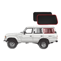 Toyota LandCruiser 60 Series Port Window Shades (Fixed Windows) (J60; 1980-1992)