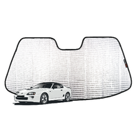 Toyota Supra 4th Generation Front Windscreen Sun Shade (A80; 1993-2002)