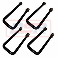 U-Bolt Square Top M14 x 62 x 180 - Set of Four