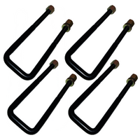 U-Bolt Square Top M14 x 66 x 200 - Set of Four