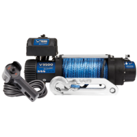 VRS 9500lb Synthetic Rope Winch