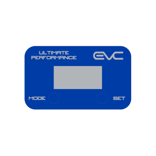 Ultimate9 (iDRIVE) EVC Throttle Controller - Face Decals [Face Colour: Blue]