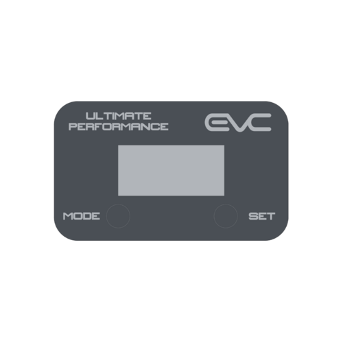 Ultimate9 (iDRIVE) EVC Throttle Controller - Face Decals [Face Colour: Charcoal Grey]