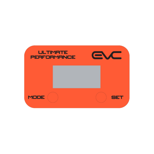 Ultimate9 (iDRIVE) EVC Throttle Controller - Face Decals [Face Colour: Orange]