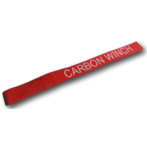Carbon Winch Nylon Hook Strap With Logo