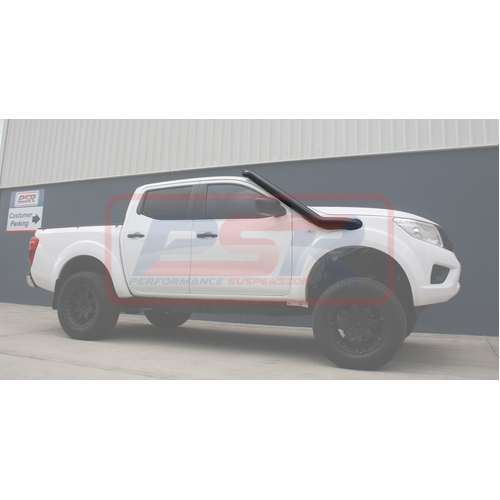 Nissan Navara NP300 4" Stainless Snorkel and Airbox (Powdercoated Finish)