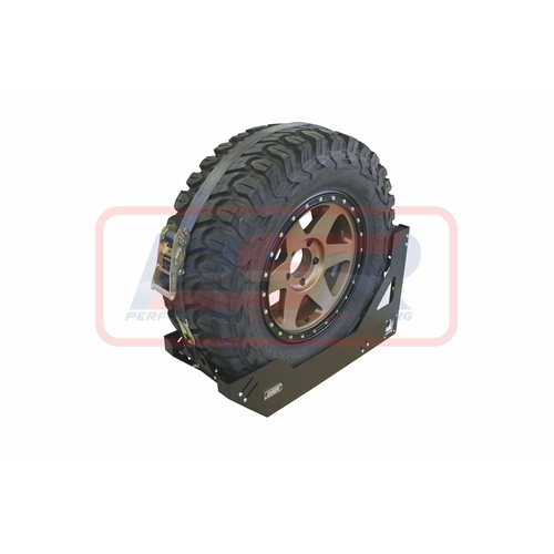 Universal Vertical Spare Tyre Mount (Suits 28-32" Tyre)